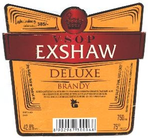 V.s.o.p Exshaw Deluxe Brandy Device mark 2058662 Trademark
