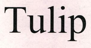 Tulip Device mark 2172602 Trademark