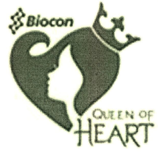 Biocon - Queen Of Heart (with Logo) Device mark 2607945 Trademark