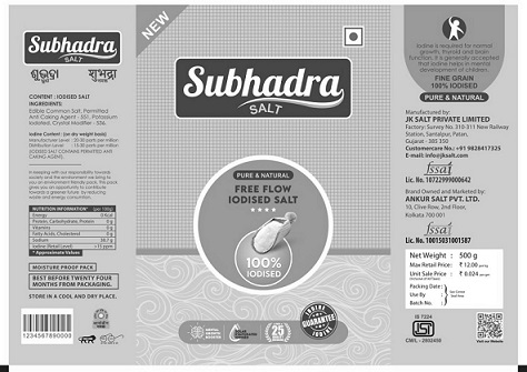 Subhadra Device mark 6551417 Trademark