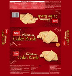 Elite Cake Rusk Premium Device mark 2554180 Trademark