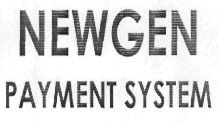 Newgen Payment System (device) Device mark 2470950 Trademark