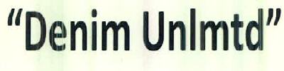 "denim Unlmtd" Device mark 2714673 Trademark