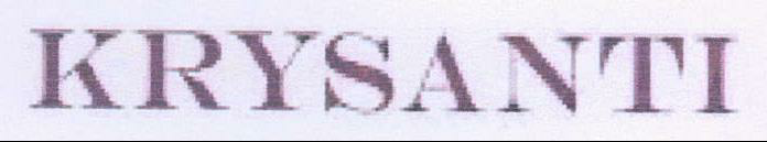 Krysanti Device mark 2145496 Trademark