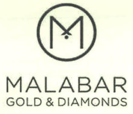 M Malabar Gold & Diamonds Device mark 2354002 Trademark