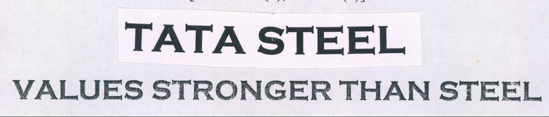 Tata Steel Values Stronger Than Steel Device mark 2176305 Trademark