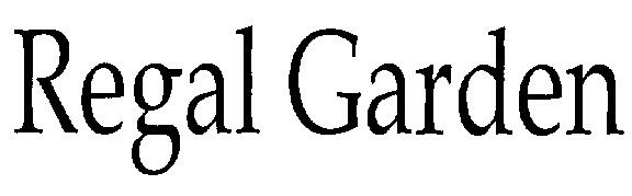 Regal Garden (logo) Device mark 2284585 Trademark