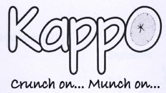 Kappo Crunch On... Munch On... Device mark 2251816 Trademark