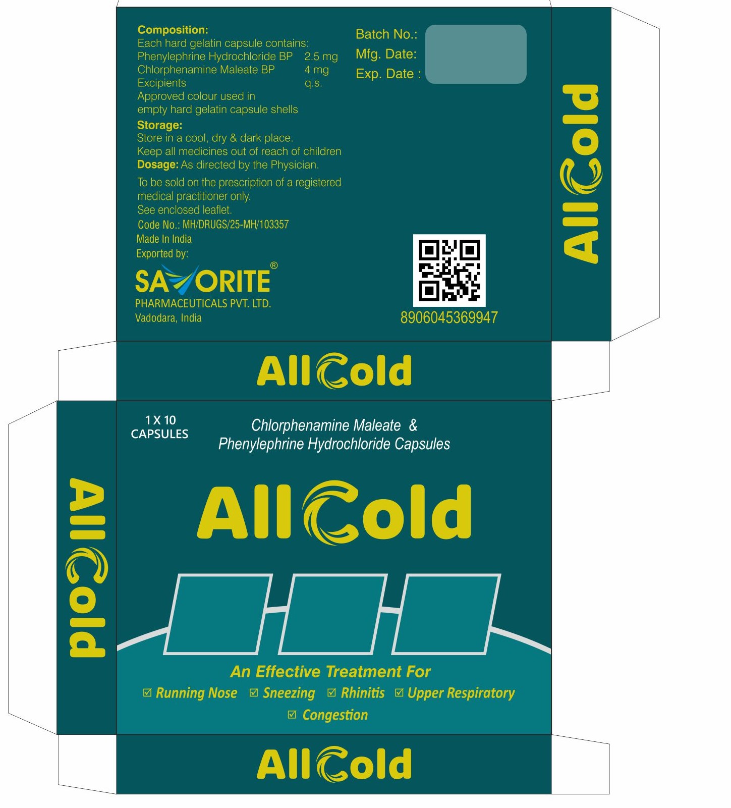 Allcold Device mark 6559640 Trademark