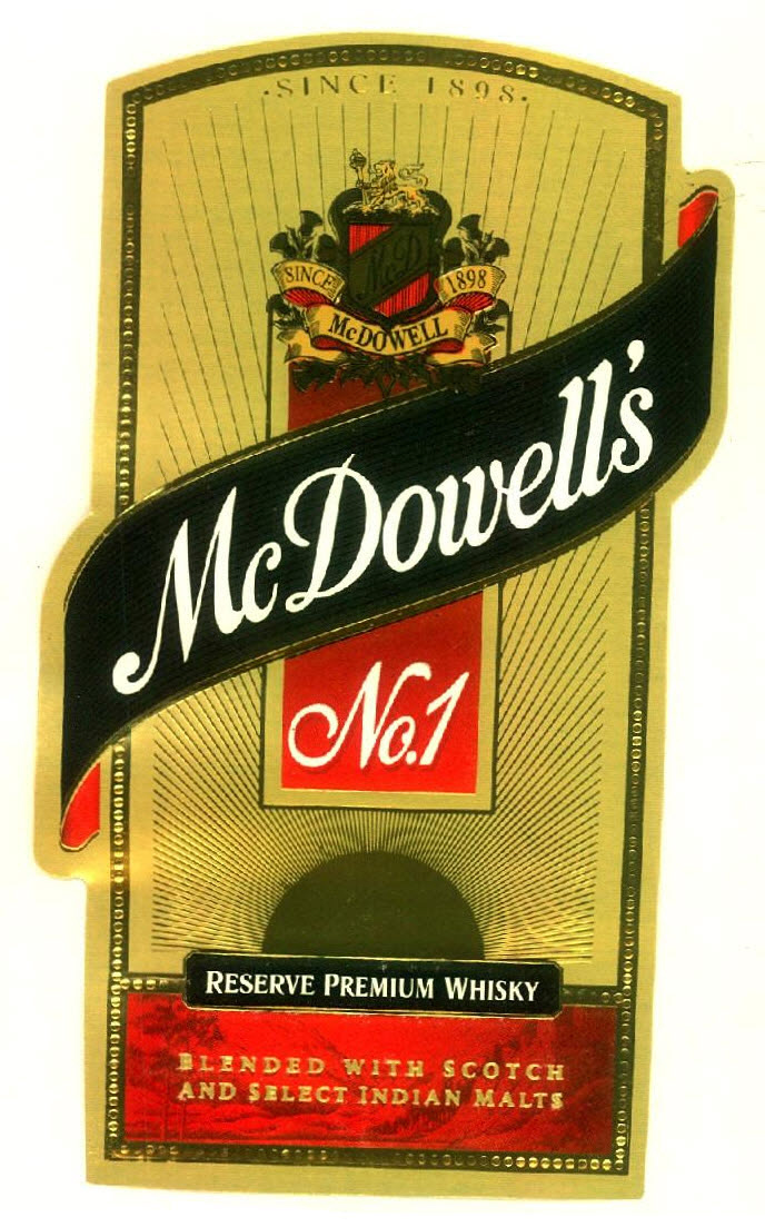 Mcdowells' No.1 Device mark 2775102 Trademark