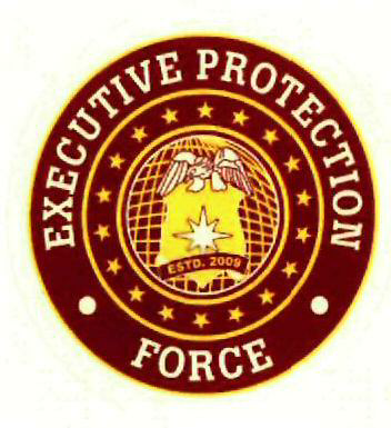 Executive Protection Force (label) Device mark 2451441 Trademark
