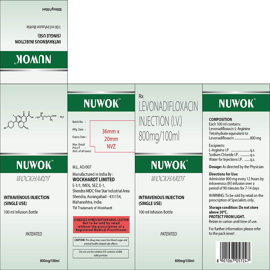 "nuwok" Device mark 6565810 Trademark