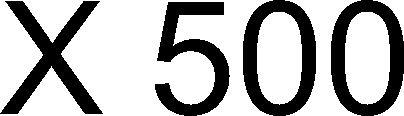 X 500 Device mark 3482061 Trademark