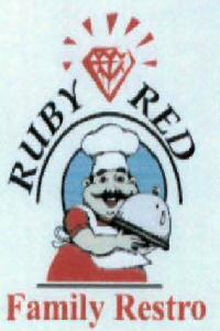Ruby Red Family Restro (with Device) Device mark 2090008 Trademark
