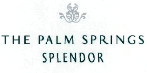 The Palm Springs Splendor (device) Device mark 2255642 Trademark