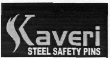 Kaveri Steel Safety Pins (device) Device mark 2492502 Trademark