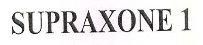 Supraxone 1 Device mark 2736429 Trademark