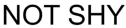 Not Shy Device mark 4134717 Trademark