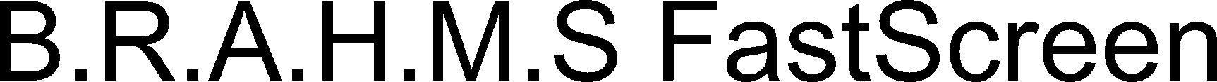 B.r.a.h.m.s Fastscreen Device mark 3363054 Trademark