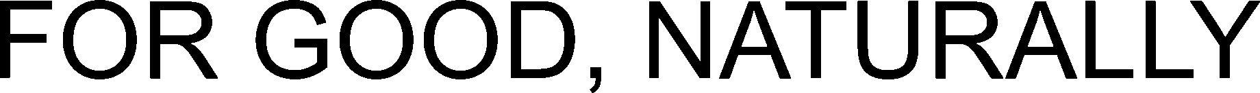 For Good, Naturally Device mark 4220766 Trademark