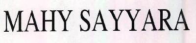 Mahy Sayyara Device mark 2500055 Trademark