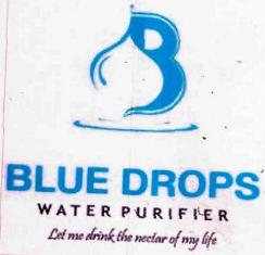 Blue Drops, B (logo), Device Of Drop Device mark 2737558 Trademark
