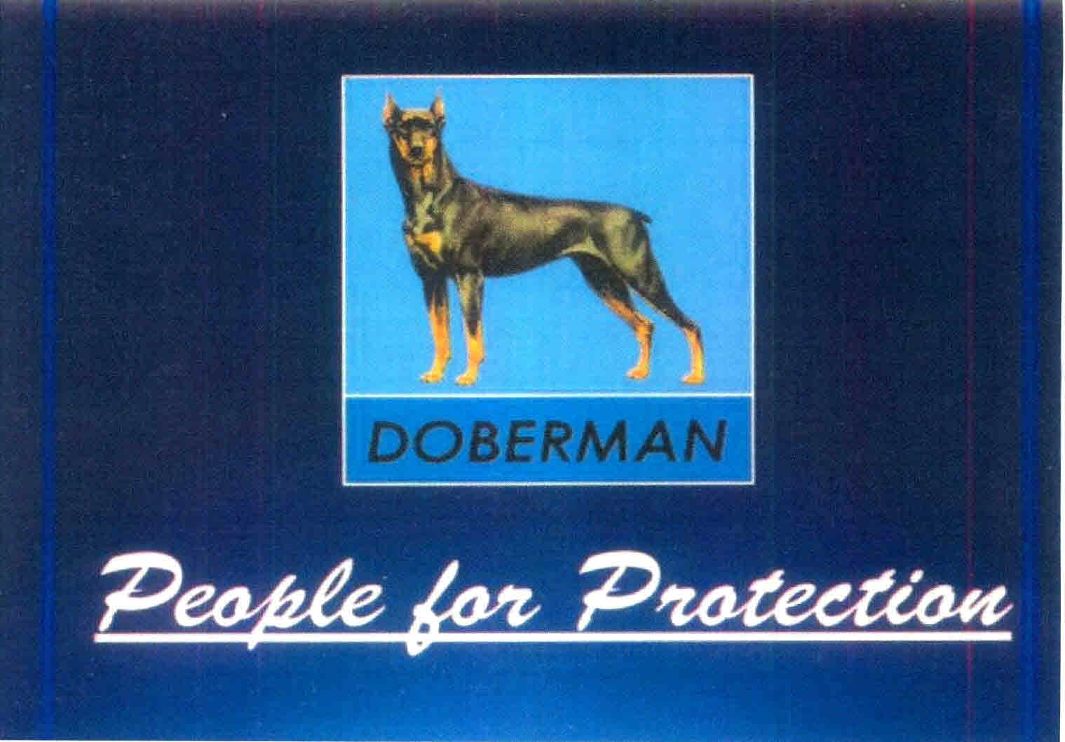 Doberman People For Protection Device mark 2672779 Trademark