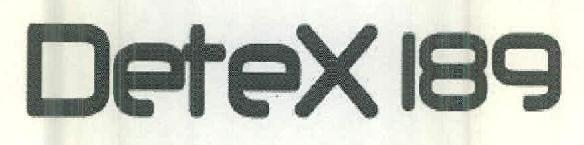 Detex 189 Device mark 2545053 Trademark