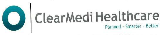 Clear Medi Healthcare Planned-smarter-better Device mark 2891650 Trademark