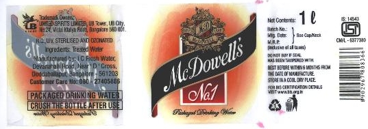 Mcdowells Device mark 2009999 Trademark