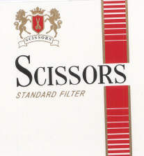 Scissors Standard Filter Device mark 2072193 Trademark