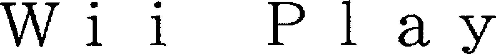 Wii Play Device mark 3896420 Trademark