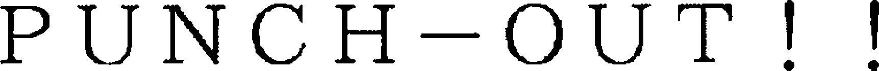 Punch-out !! Device mark 3896304 Trademark