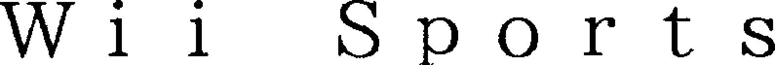 Wii Sports Device mark 3904089 Trademark