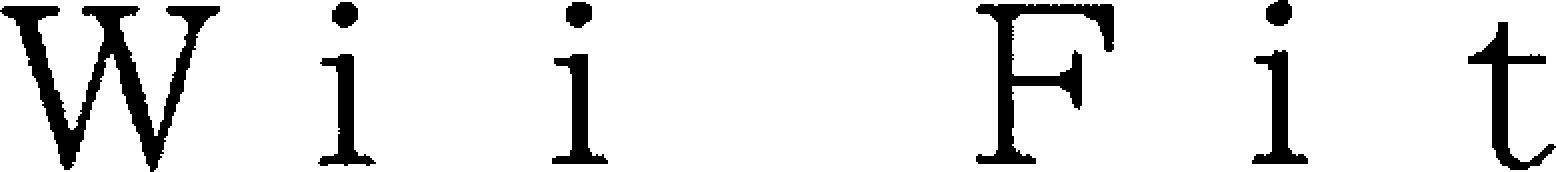 Wii Fit Device mark 3904097 Trademark