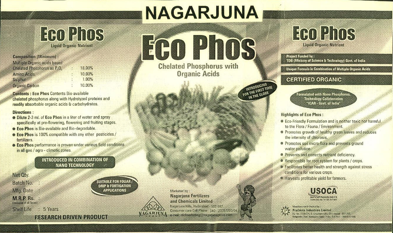 Nagarjuna Eco Phos Device mark 2790596 Trademark