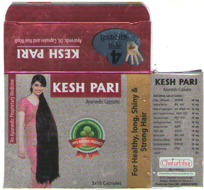 Kesh Pari Ayurvedic Capsules Device mark 2450869 Trademark