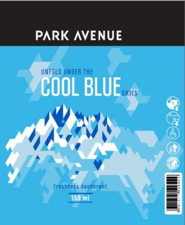 Park Avenue Cool Blue Device mark 2551167 Trademark