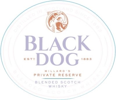 Black Dog Millard's Private Reserve Blended Scotch Whisky (label) Device mark 6591775 Trademark