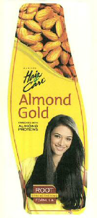 Maricos Hair & Care Almond Gold Device mark 2951050 Trademark