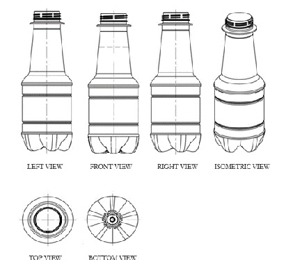 Shape Of Bottle Device mark 6600259 Trademark