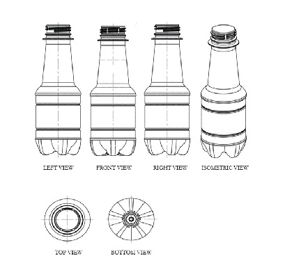 Shape Of Bottle Device mark 6600257 Trademark