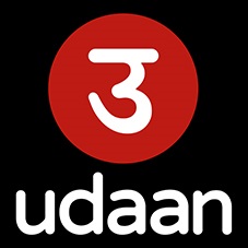 Udaan ( Logo & Device With Black Backgournd Device mark 6606270 Trademark