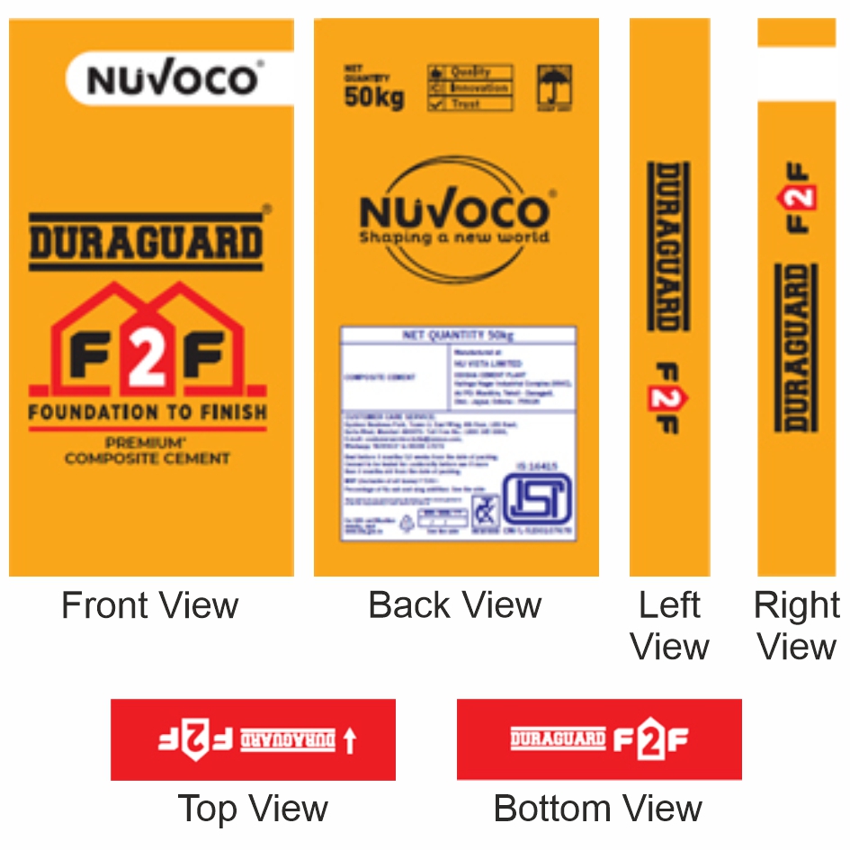Duraguard F2f (foundation To Finish) Packaging Device mark 6615373 Trademark