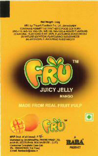 Fru Juicy Jelly Mango Device mark 2973784 Trademark