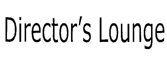 Director's Lounge (logo) Device mark 2252699 Trademark