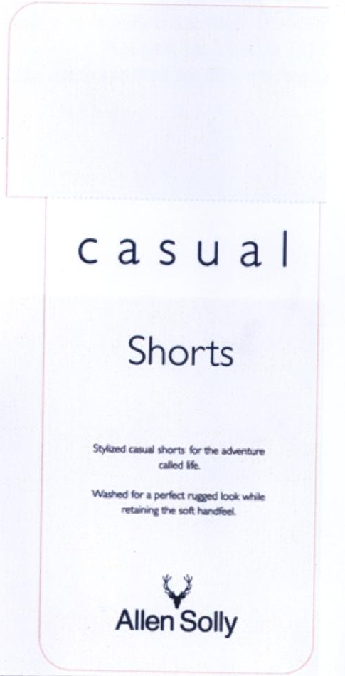 Casual Shorts Allen Solly Device mark 2244978 Trademark