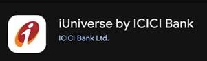 Iuniverse By Icici Bank ( Logo And Device) Device mark 6639583 Trademark