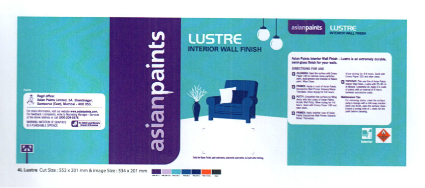 Asian Paints Lustre Device mark 2985793 Trademark