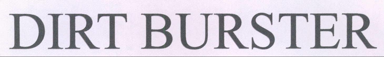 Dirt Burster Device mark 2159556 Trademark